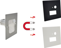 1,5w CCT Einbauleuchte für ISO Unterputzdose mit Bewegungsmelder S3 grau